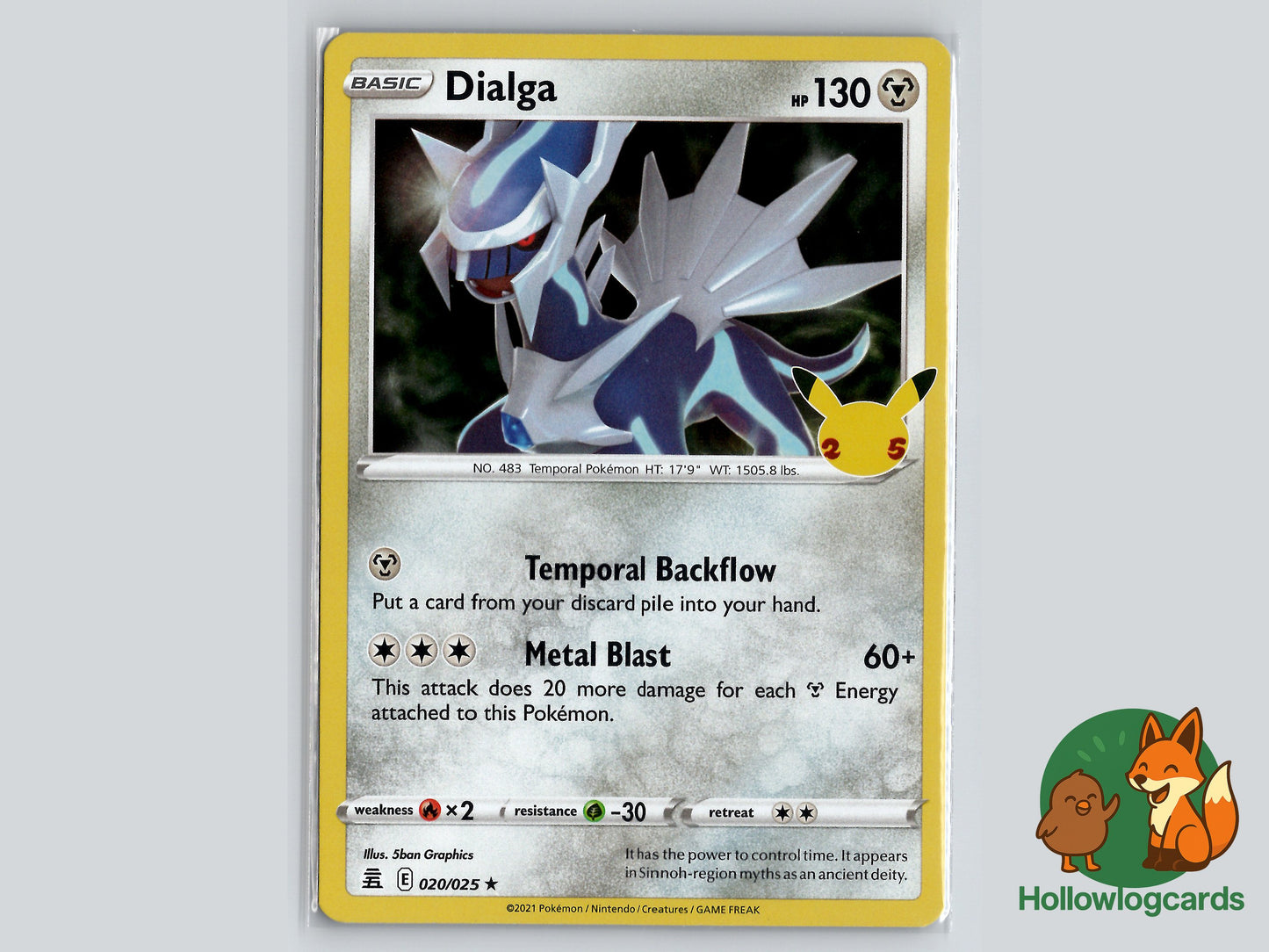 Image of Dialga Celebrations (CEL) #020