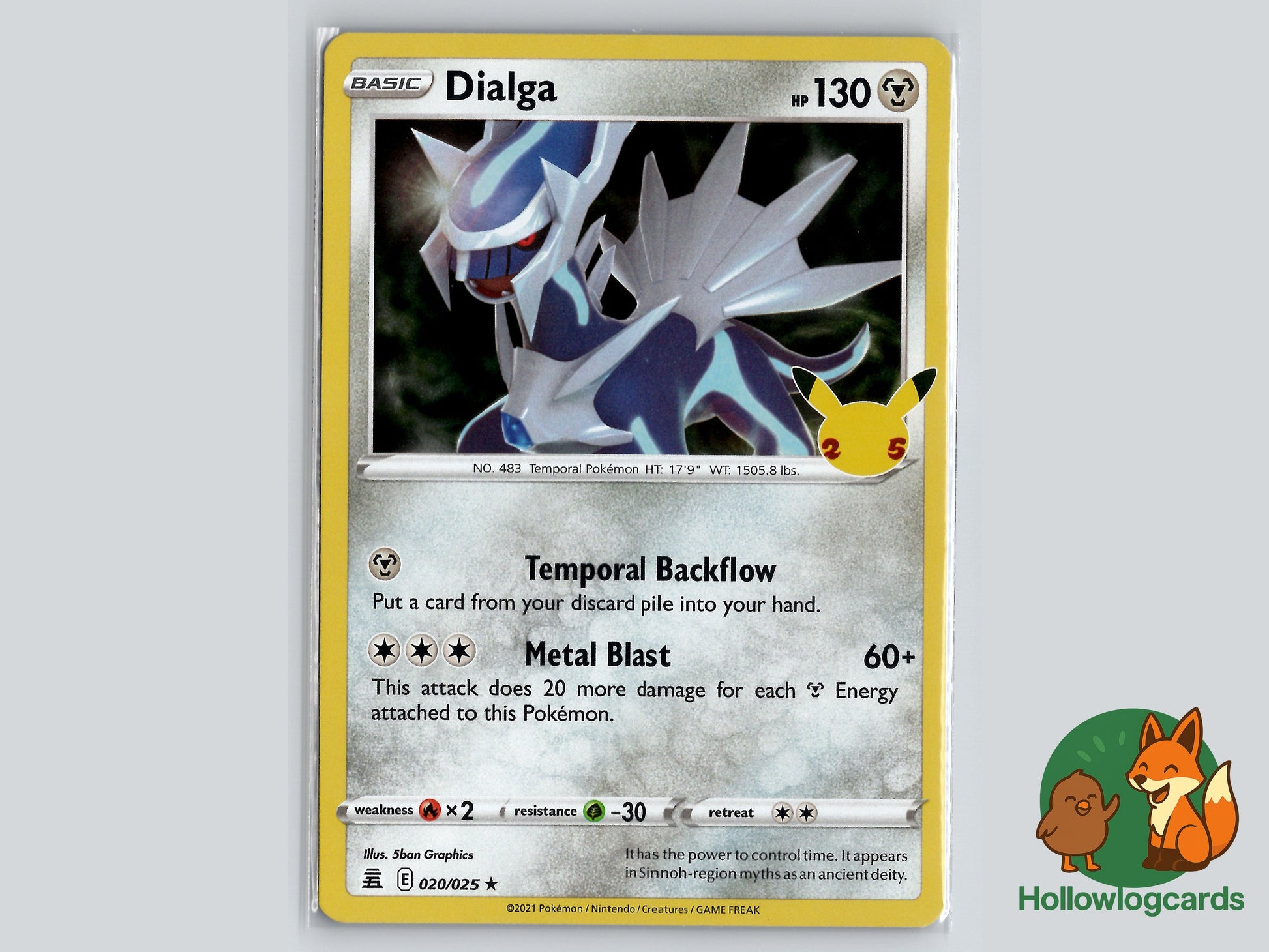 Image of Dialga Celebrations (CEL) #020