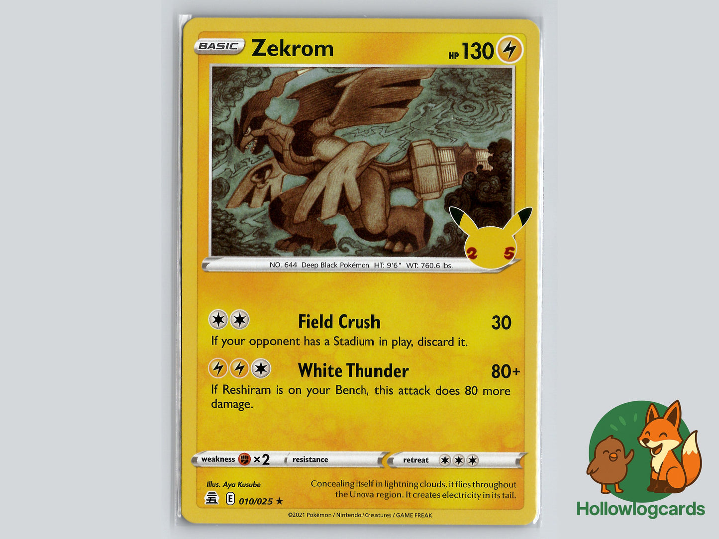 Image of Zekrom Celebrations (CEL) #010