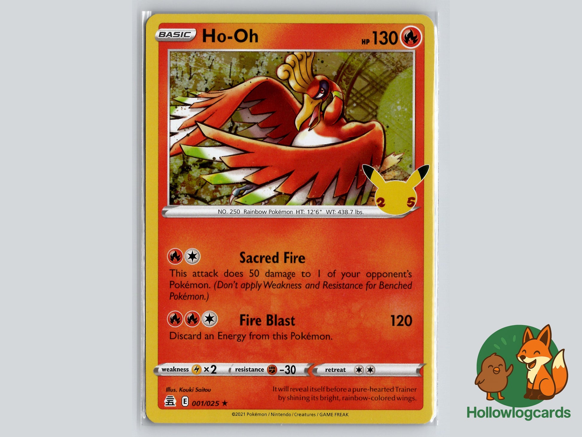 Image of Ho-Oh Celebrations (CEL) #001