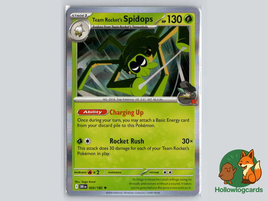 Image of Team Rockets Spidops Destined Rivals (DRI) #020