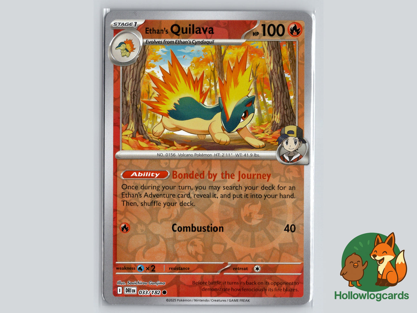 Image of Ethans Quilava Destined Rivals (DRI) #033