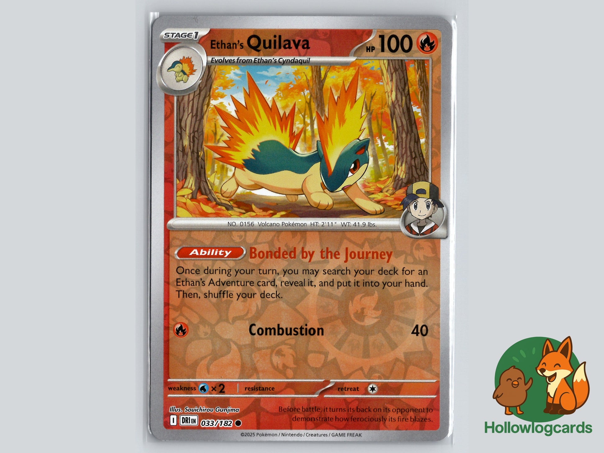 Image of Ethans Quilava Destined Rivals (DRI) #033