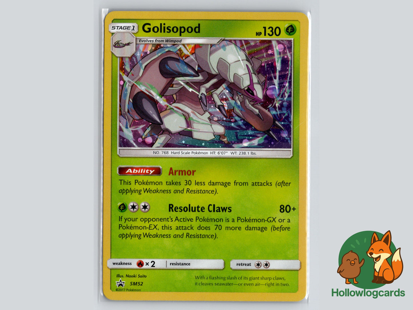 Image of Golisopod Sun and Moon Promos (SMP) #SM52
