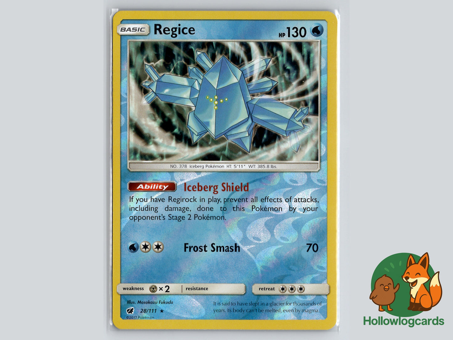 Image of Regice Crimson Invasion (CIN) #28