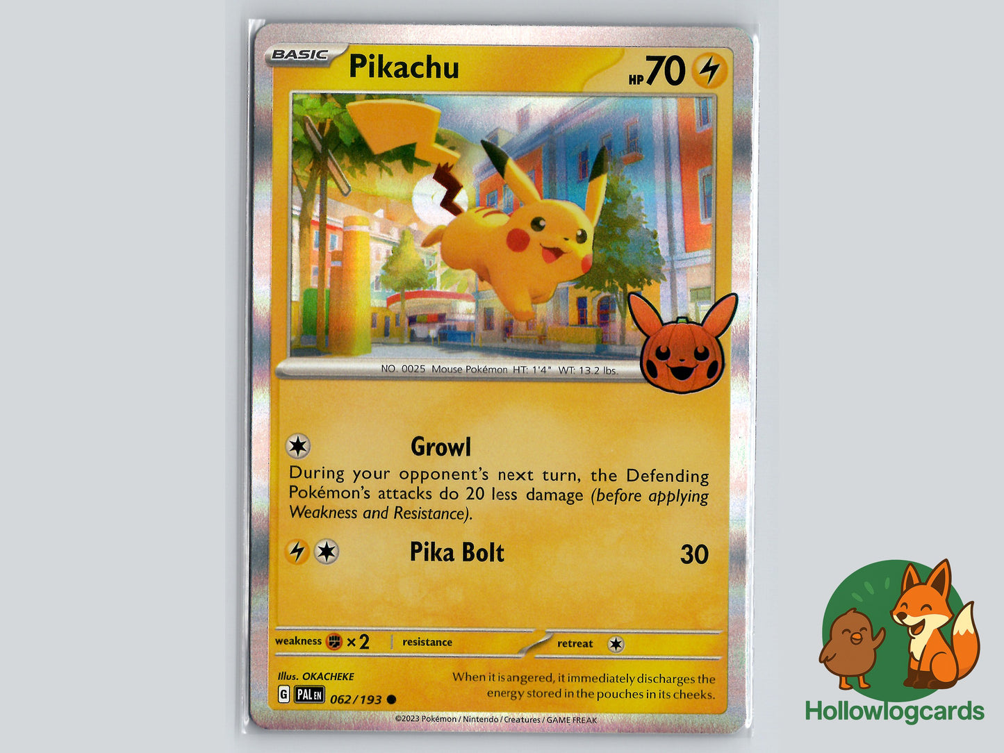Image of Pikachu Trick or Trade 2023 #62