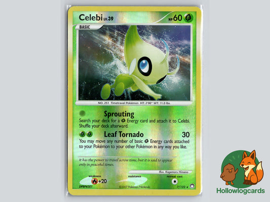 Image of Celebi Mysterious Treasures (MT) #7