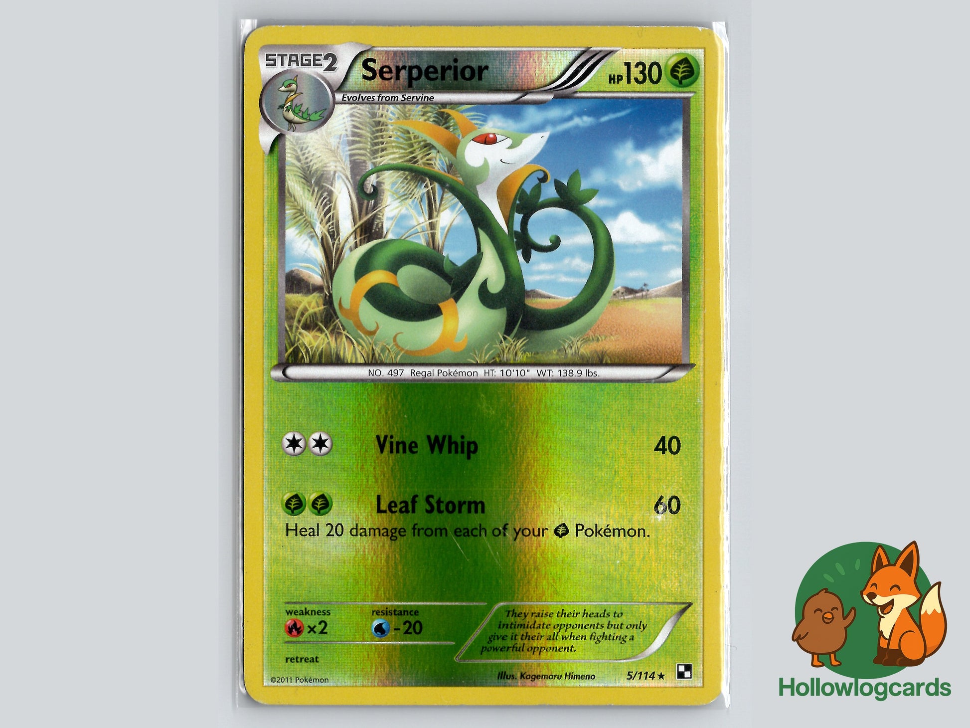 Image of Serperior Black and White (BLW) #5