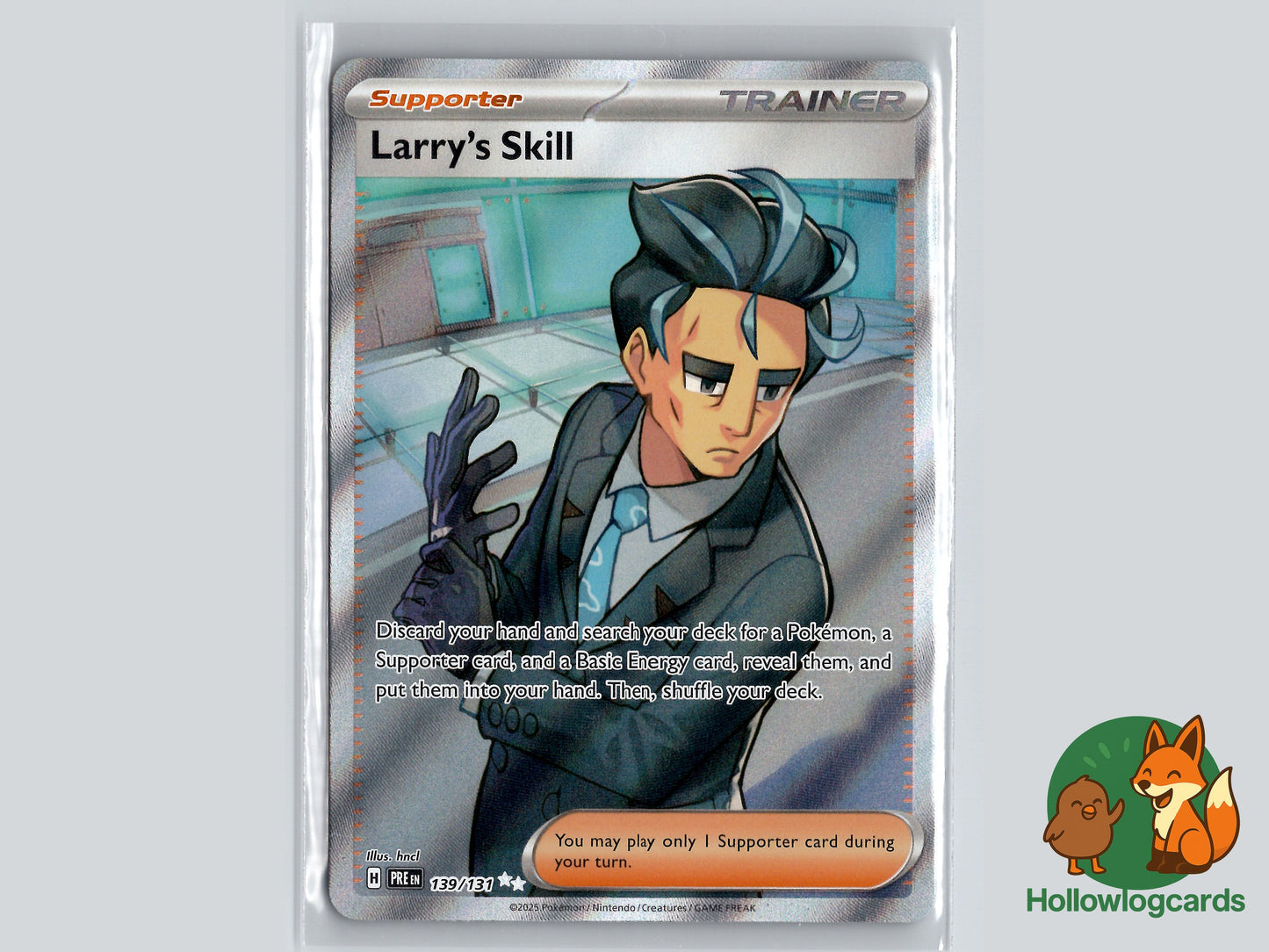 Image of Larry's Skill Prismatic Evolutions (PRE) #139