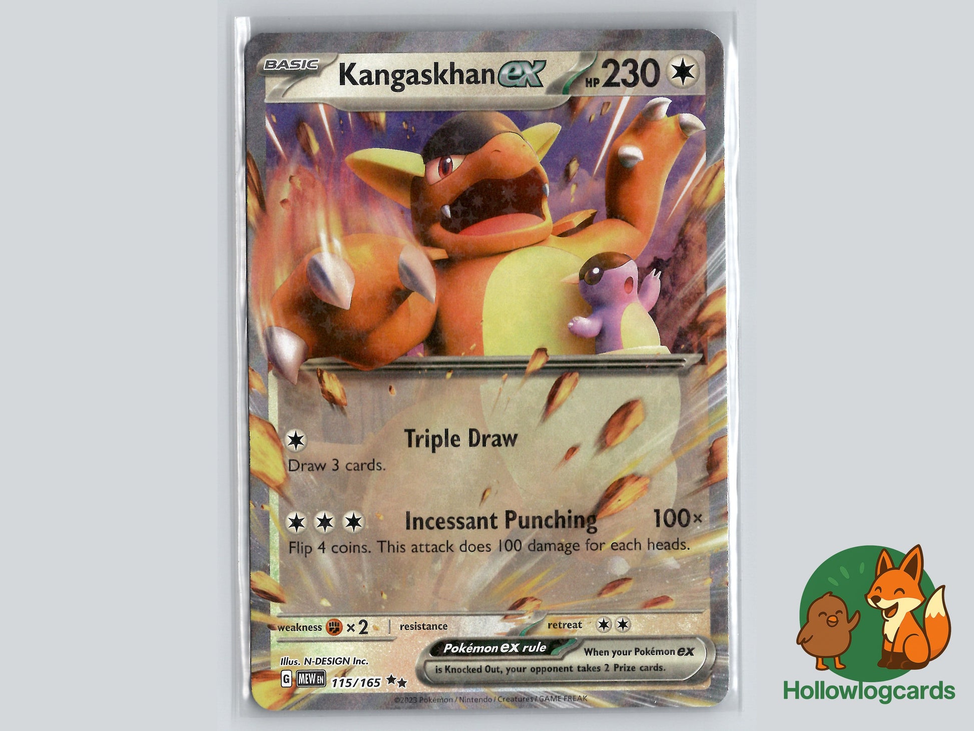 Image of Kangaskhan ex 151 (MEW) #115