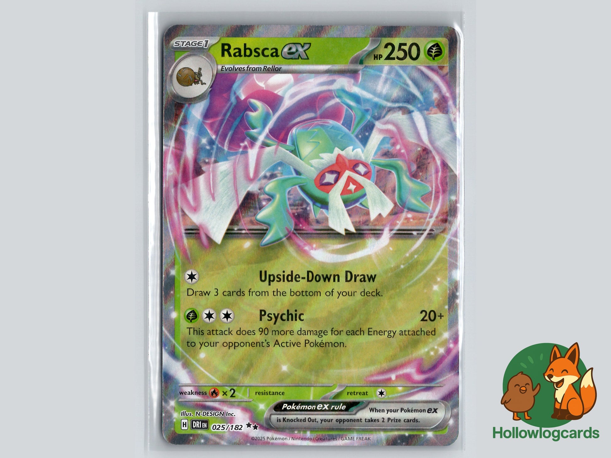 Image of Rabsca ex Destined Rivals (DRI) #025