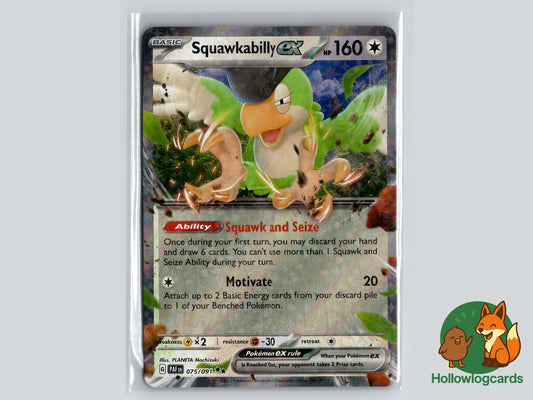 Image of Squawkabilly ex Paldea Evolved (PAL) #169