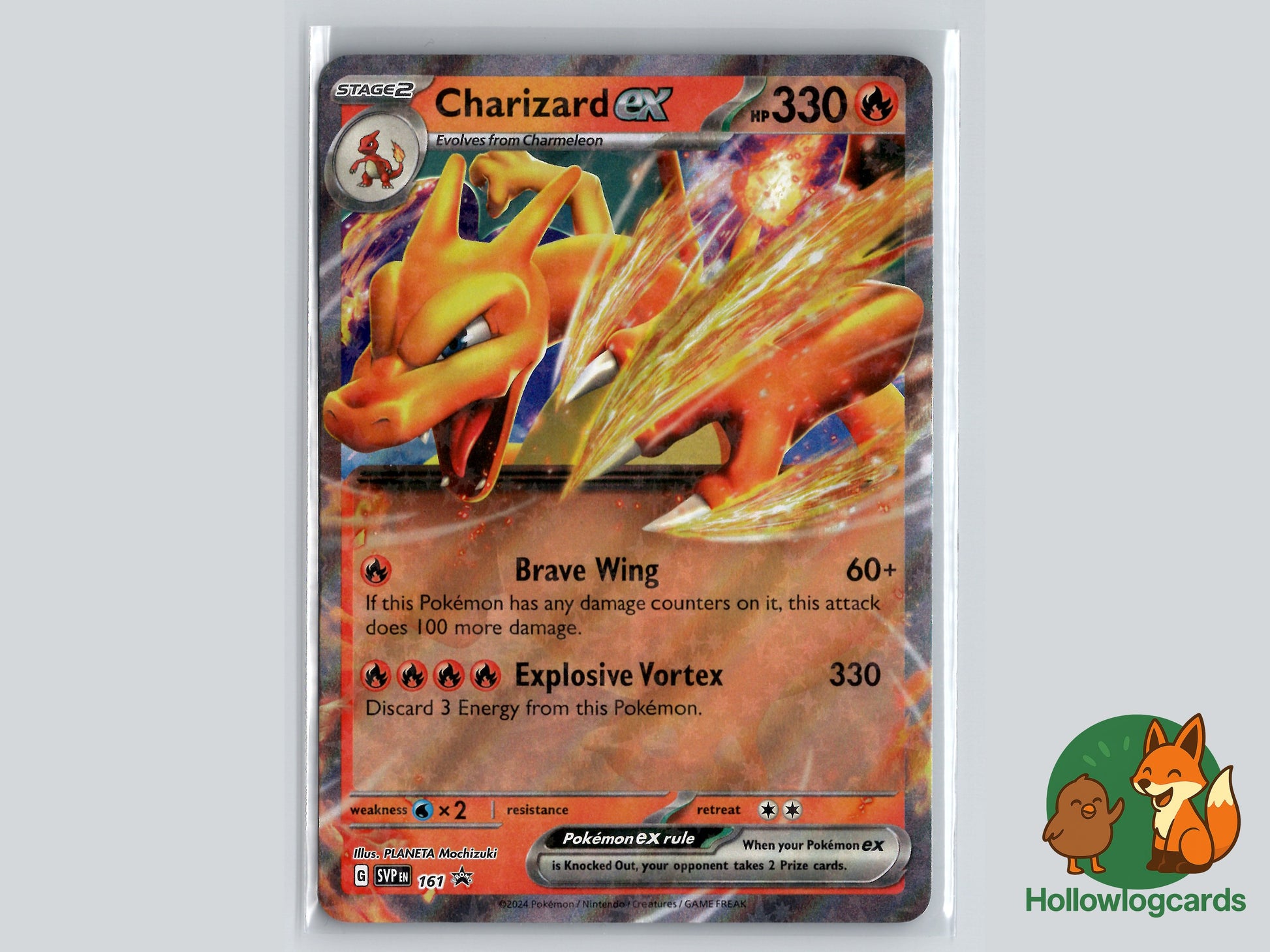 Image of Charizard ex Scarlet and Violet Promos (svp) #161