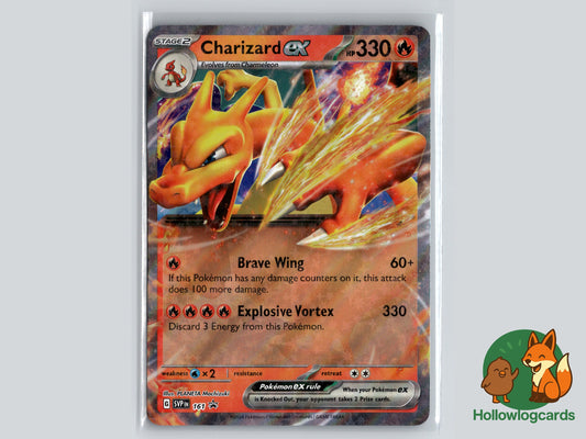Image of Charizard ex Scarlet and Violet Promos (svp) #161