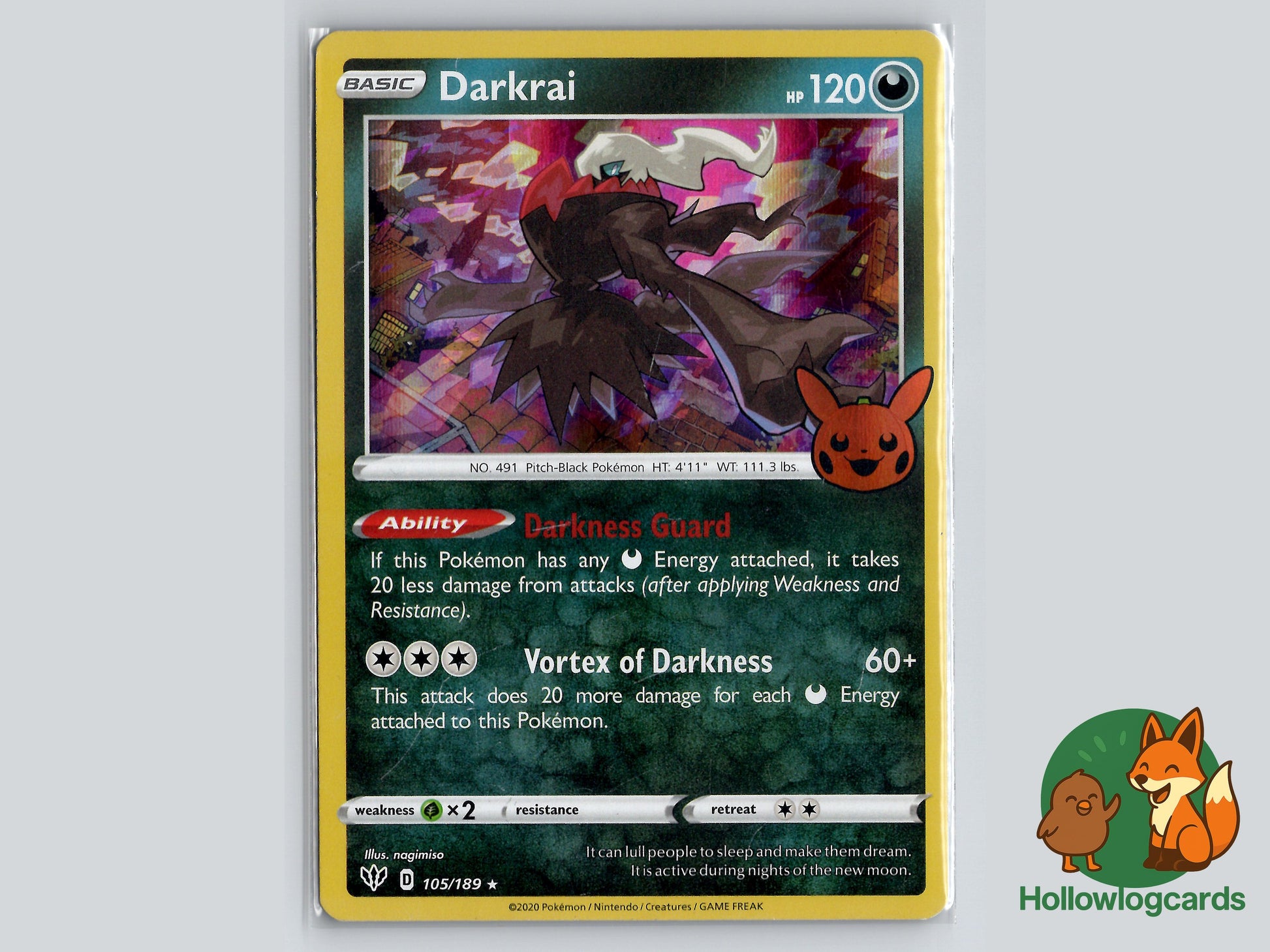 Image of Darkrai Trick or Trade 2022 #105