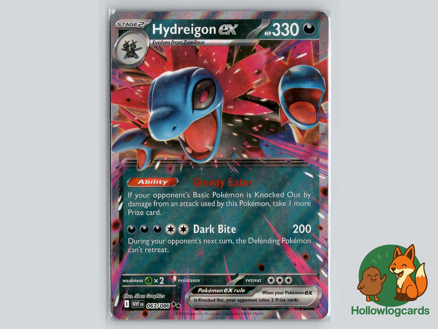 Image of Hydreigon ex White Flare (WHT) #67