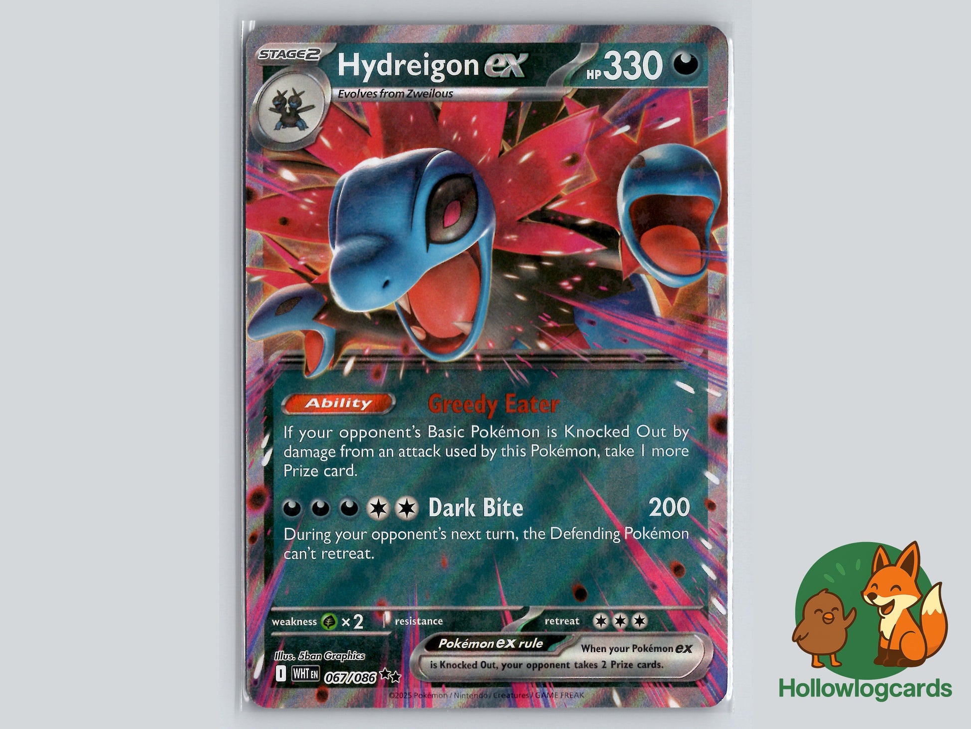 Image of Hydreigon ex White Flare (WHT) #67