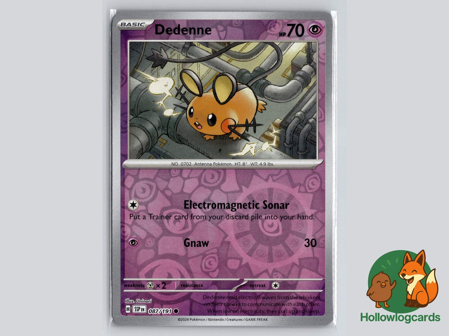 Image of Dedenne Surging Sparks (SSP) #087