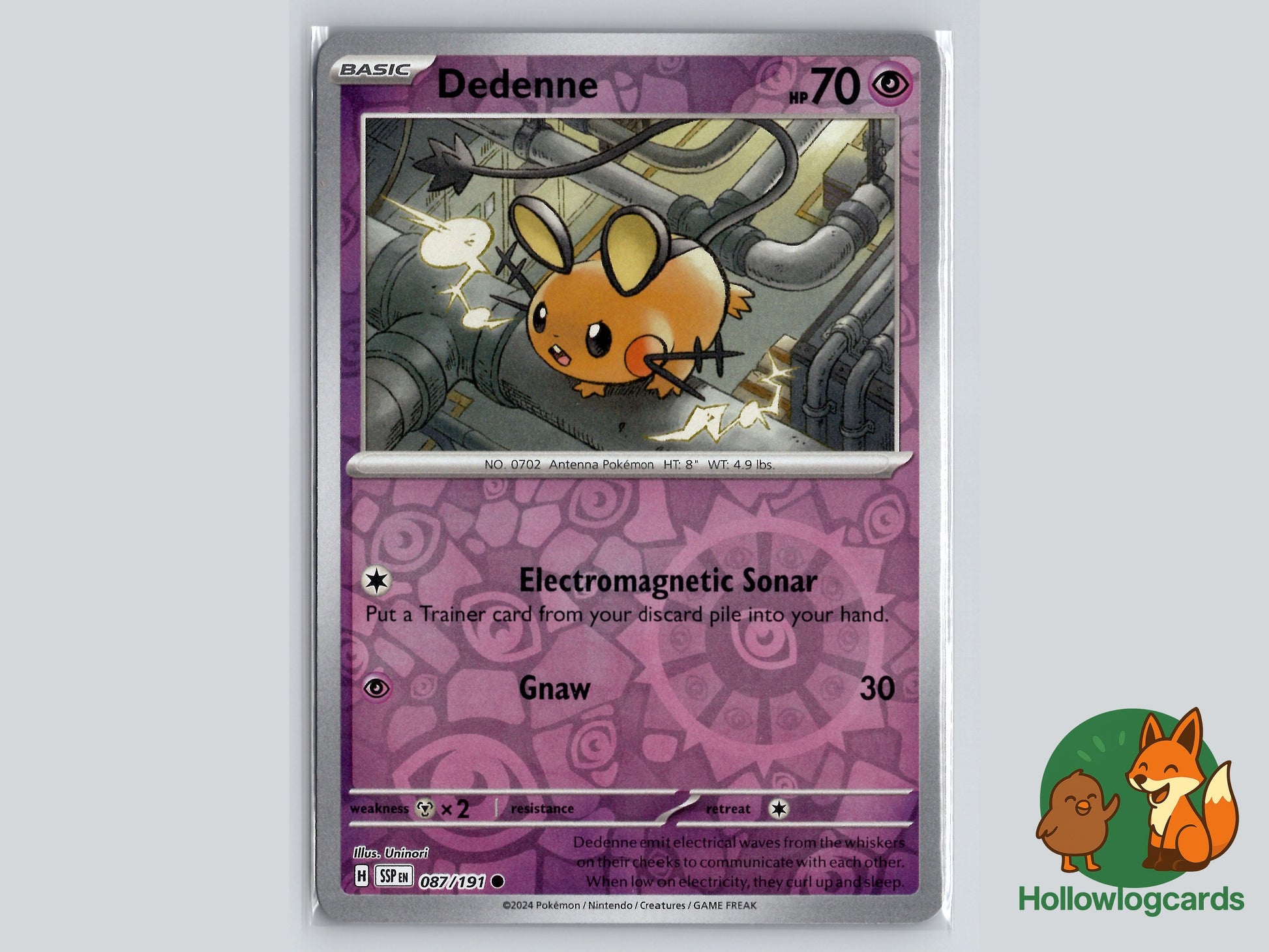Image of Dedenne Surging Sparks (SSP) #087
