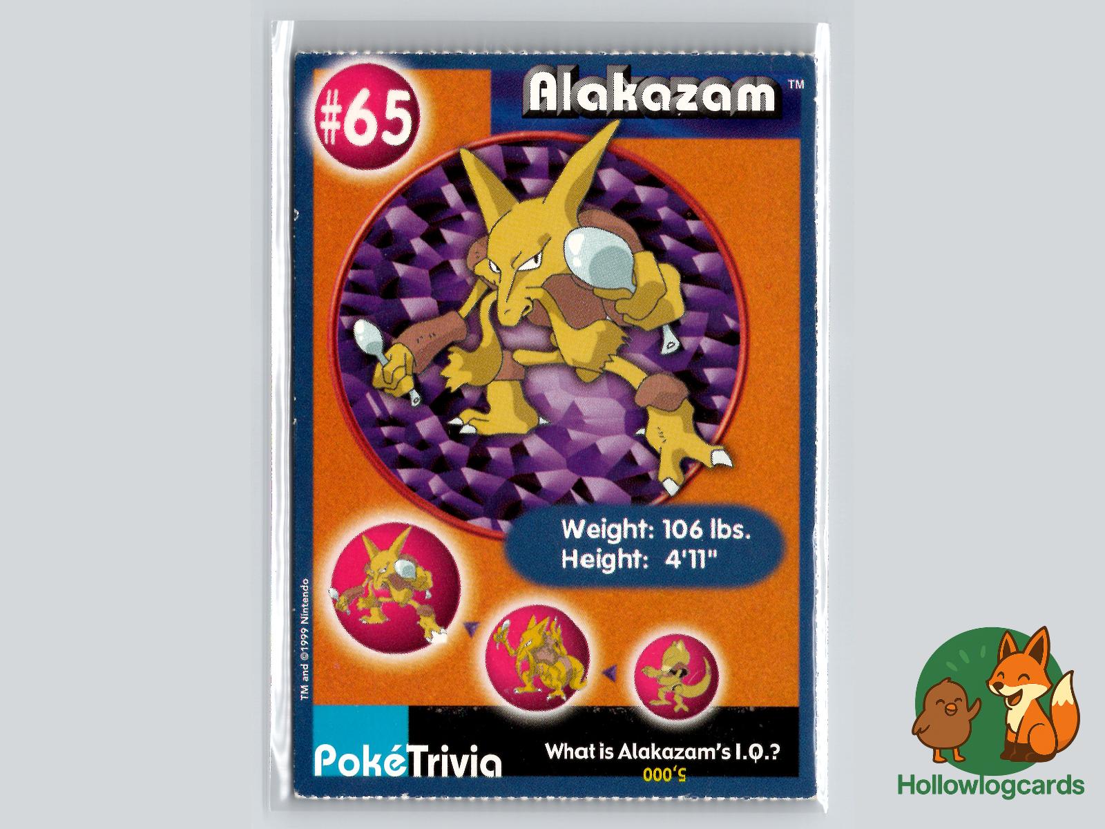 Alakazam (65) Pokémon Card