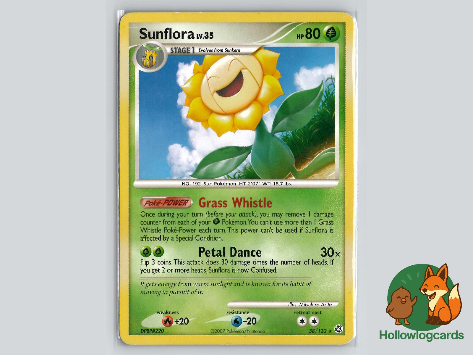 Sunflora (38/132) - Secret Wonders Pokémon Card