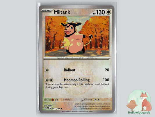 Miltank (081/131) - Prismatic Evolutions Pokémon Card