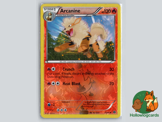 Arcanine (13/99) - Next Destinies Pokémon Card