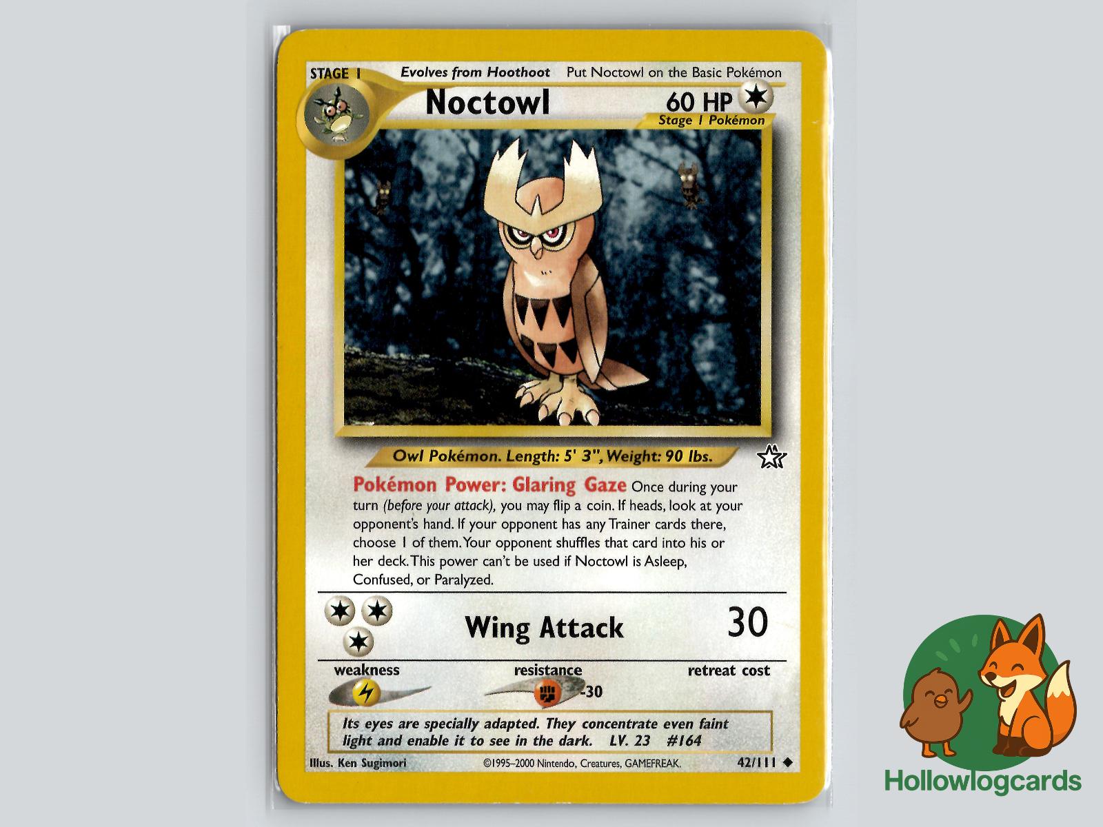 Noctowl (42/111) - Neo Genesis Pokémon Card