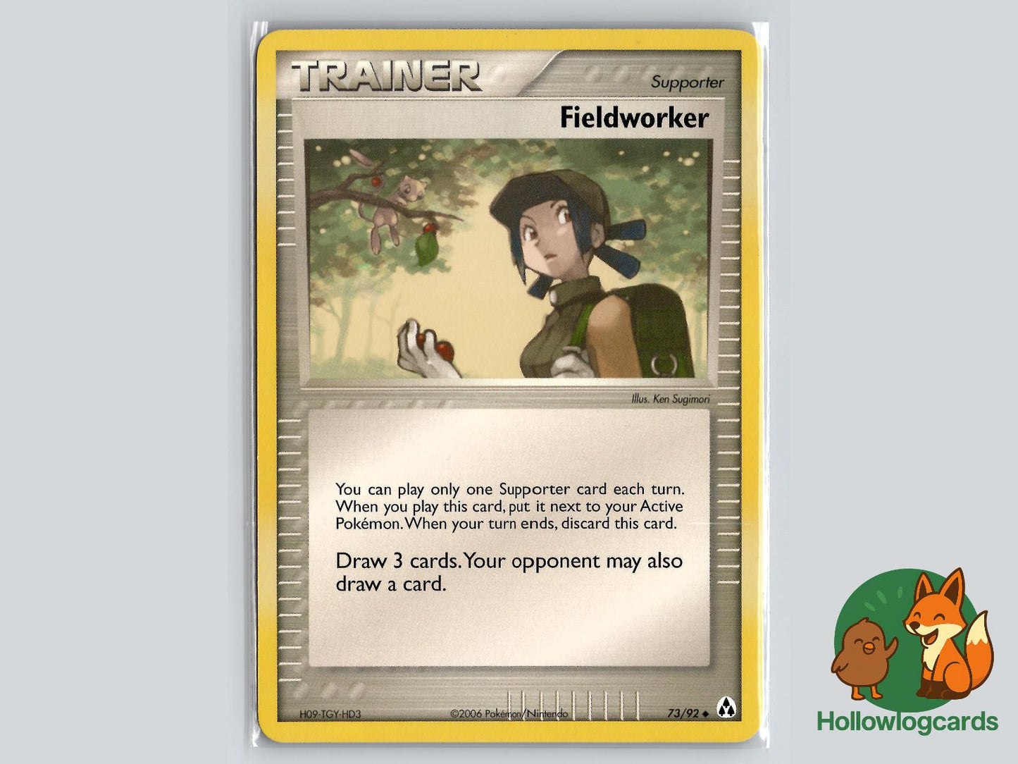 Fieldworker (73/92) - Legend Maker Pokémon Card