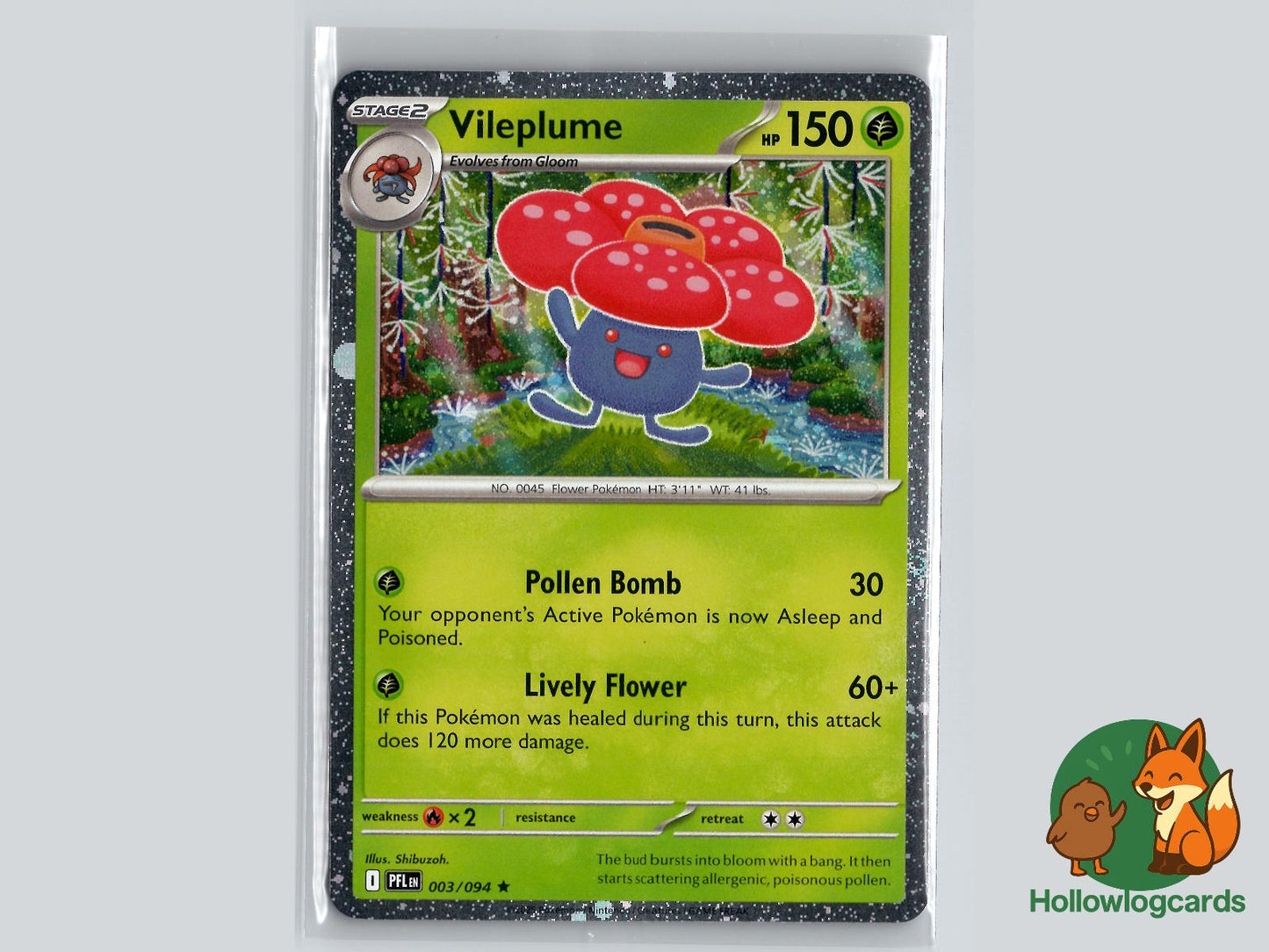 Vileplume (003/094) Pokémon Card