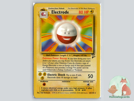 Electrode (25/130) - Base Set 2 Pokémon Card