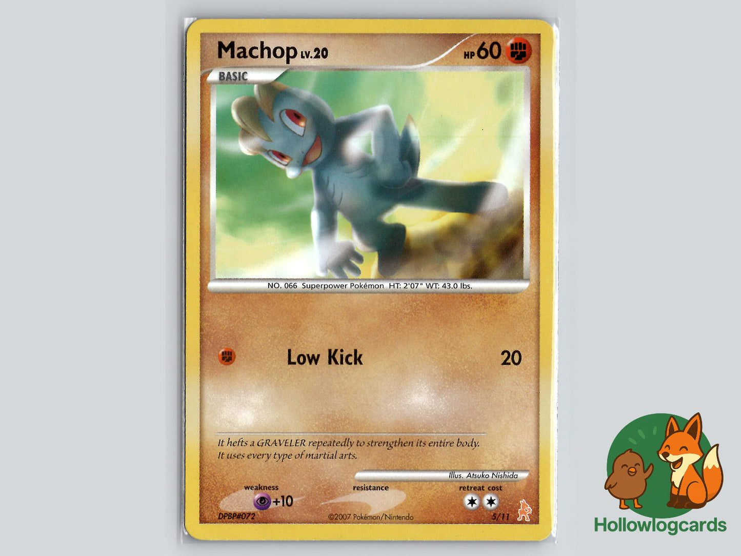 Machop (5/11) Pokémon Card