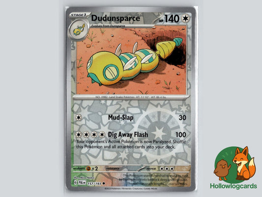 Dudunsparce (157/193) - Paldea Evolved Pokémon Card