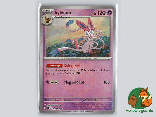 Sylveon (040/131) - Prismatic Evolutions Pokémon Card