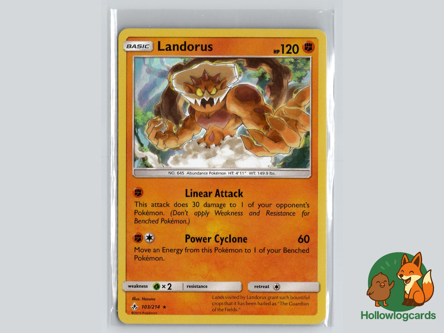Landorus (103/214) - Unbroken Bonds Pokémon Card