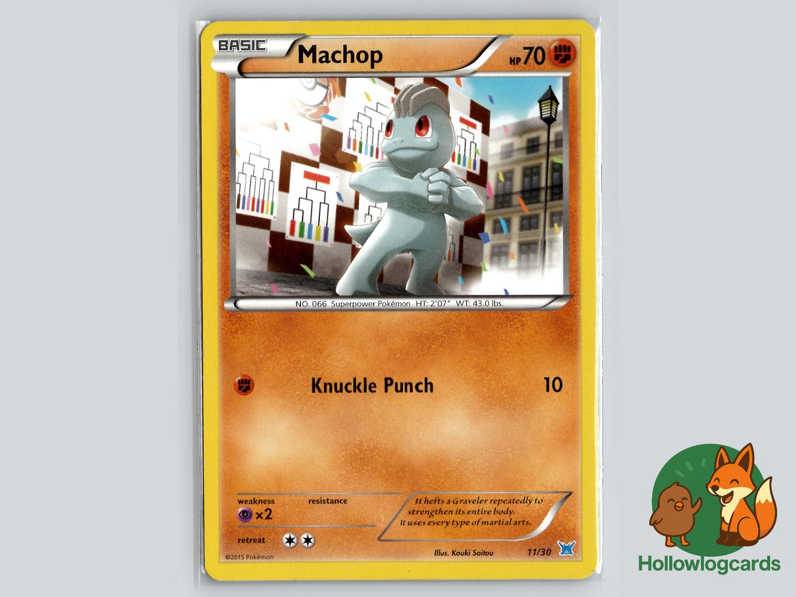 Machop (11/30) - XY Pokémon Card