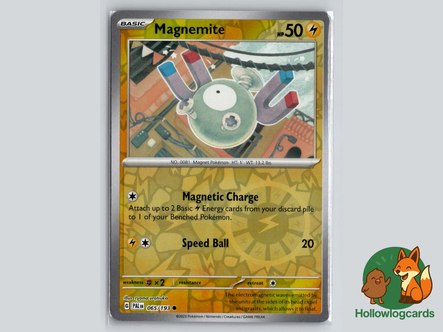 Magnemite (065/193) - Paldea Evolved Pokémon Card