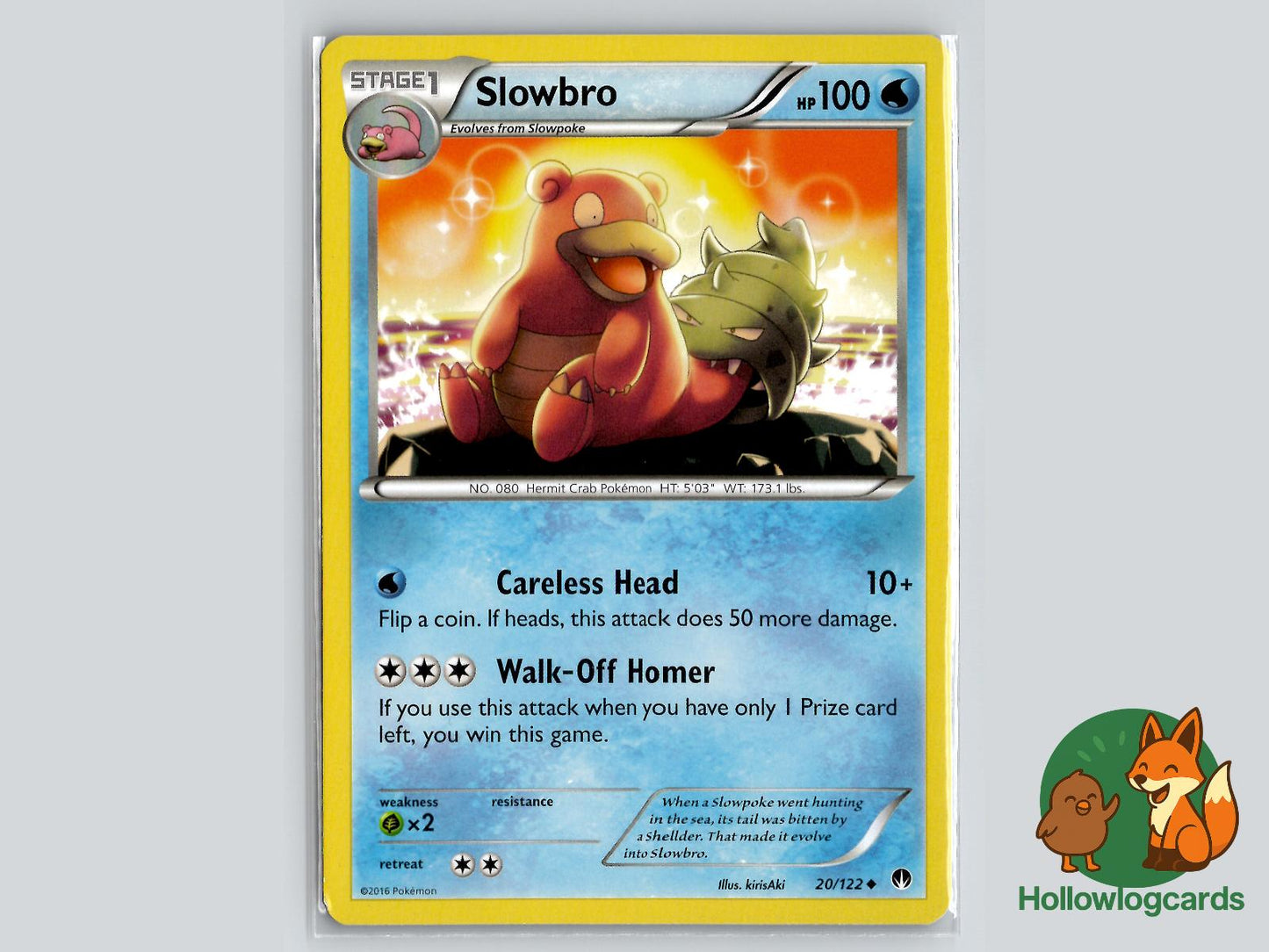 Slowbro (20/122) - BREAKpoint Pokémon Card