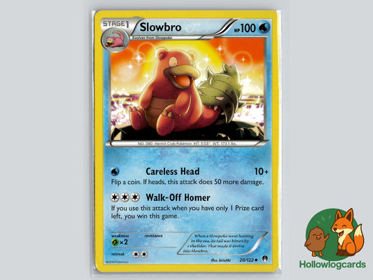 Slowbro (20/122) - BREAKpoint Pokémon Card
