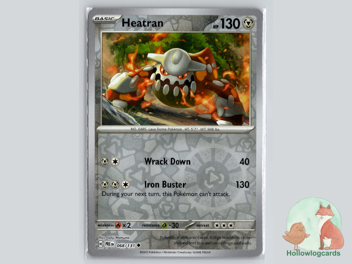 Heatran (068/131) - Prismatic Evolutions Pokémon Card