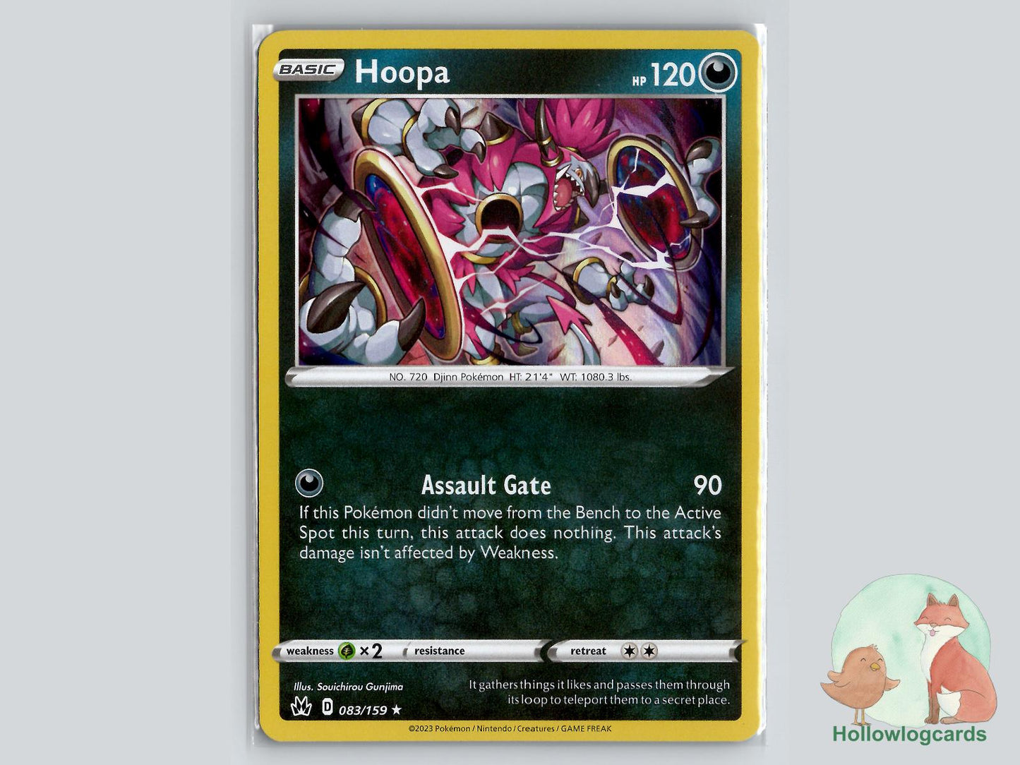 Hoopa (083/159) - Crown Zenith Pokémon Card