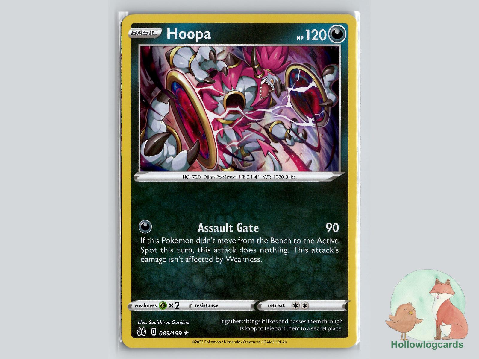 Hoopa (083/159) - Crown Zenith Pokémon Card