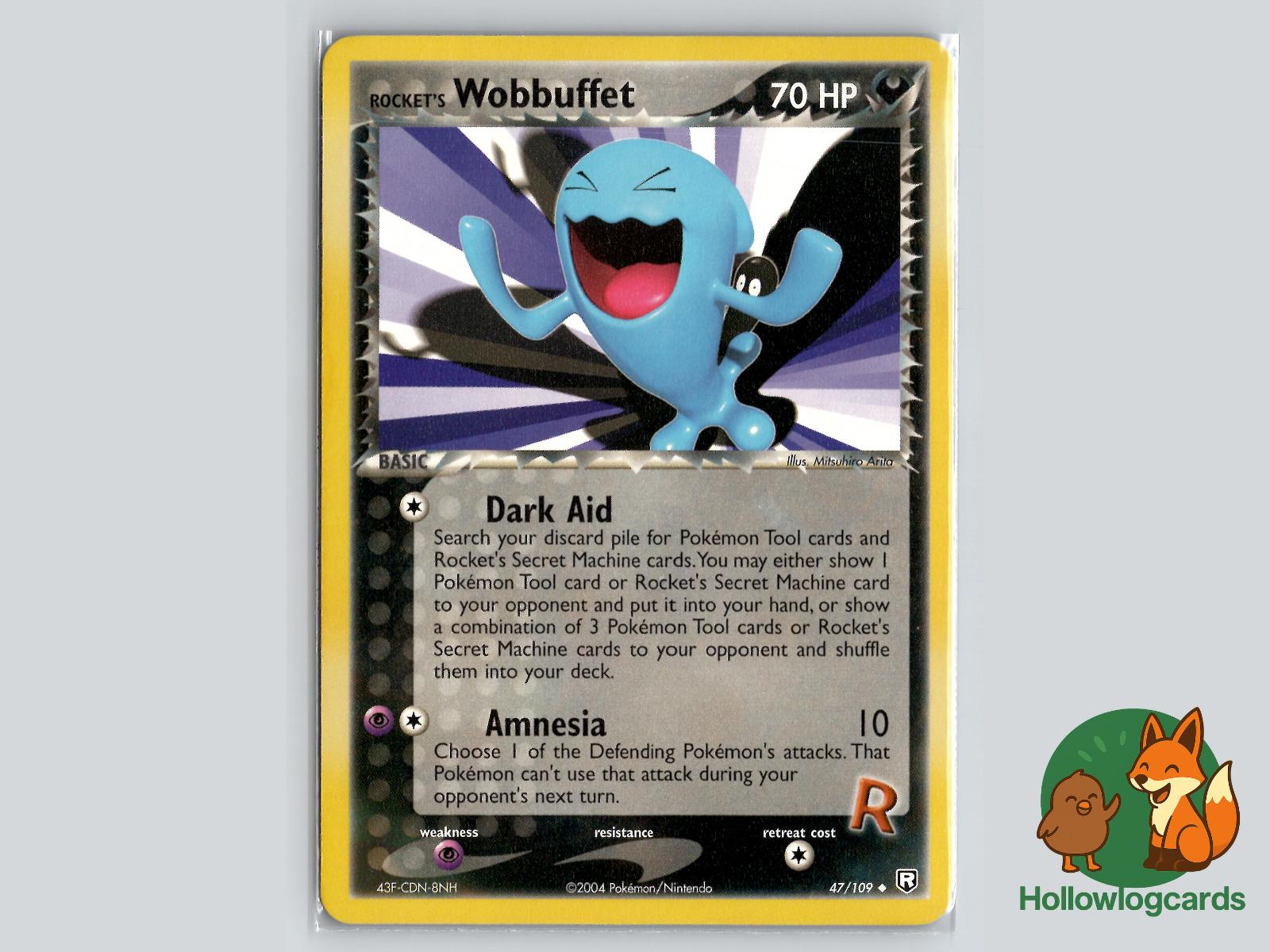 Rocket's Wobbuffet (47/109) - Team Rocket Returns Pokémon Card