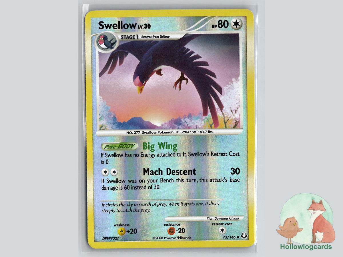 Swellow (73/146) - Legends Awakened Pokémon Card