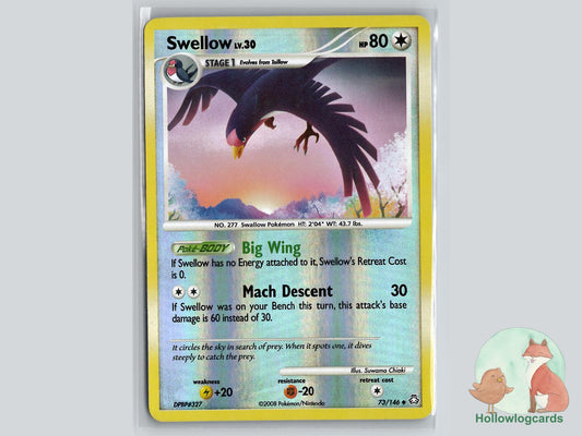 Swellow (73/146) - Legends Awakened Pokémon Card