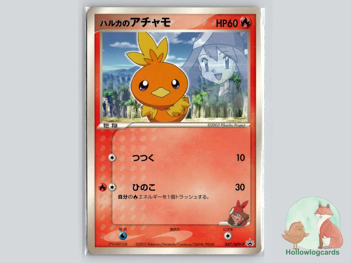 May's Torchic Pokémon Card