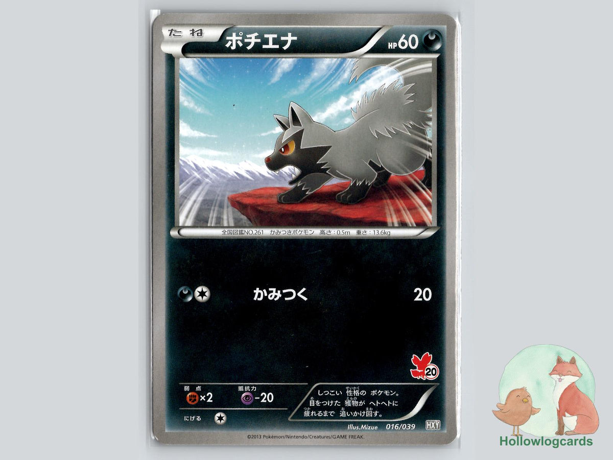 Poochyena (016/039) - XY Pokémon Card