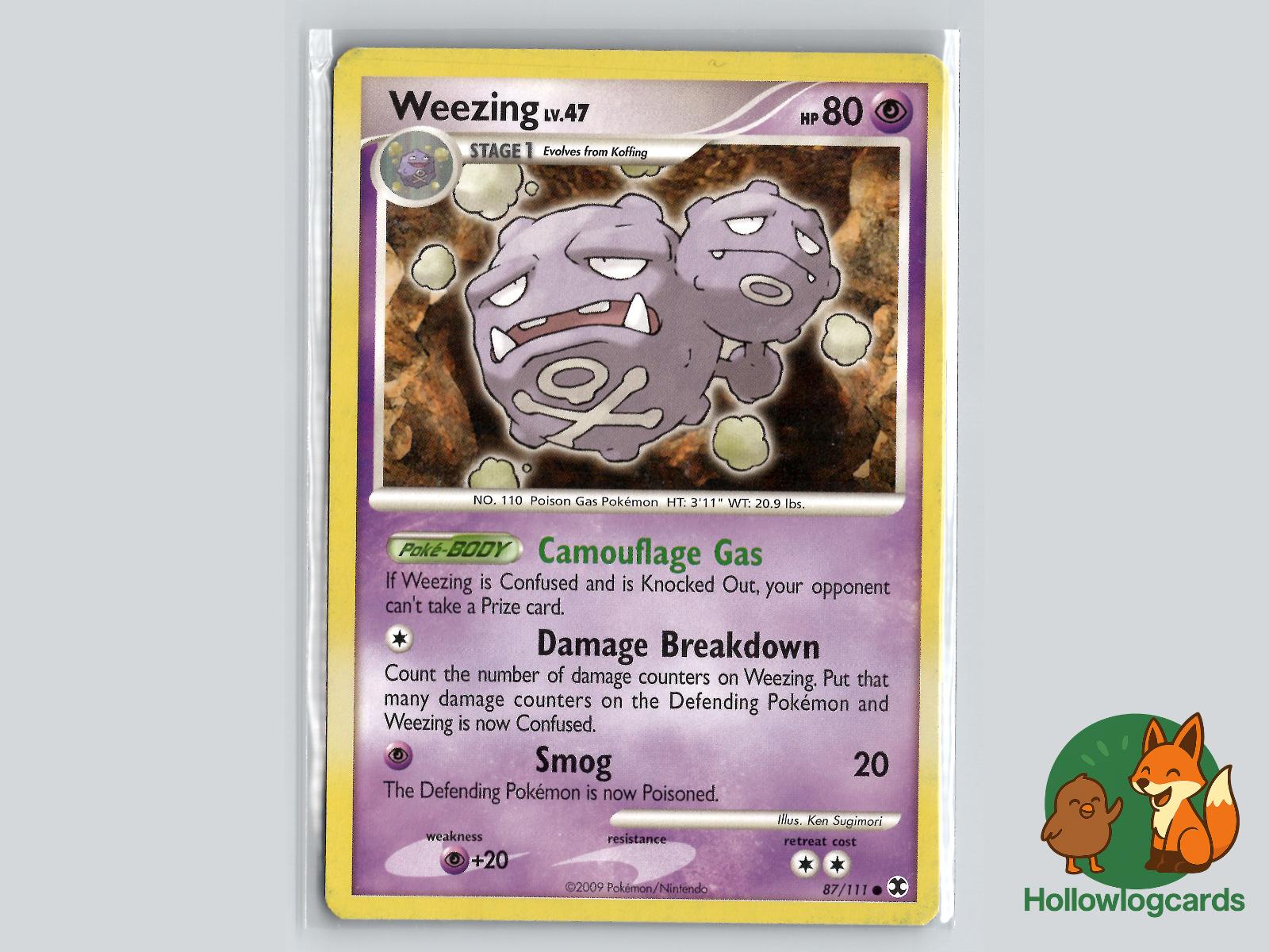 Weezing (87/111) - Rising Rivals Pokémon Card