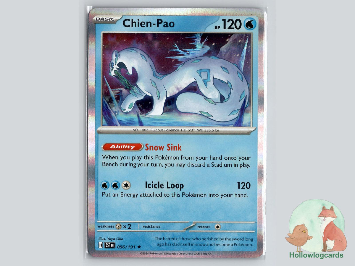 Chien (056/191) - Surging Sparks Pokémon Card
