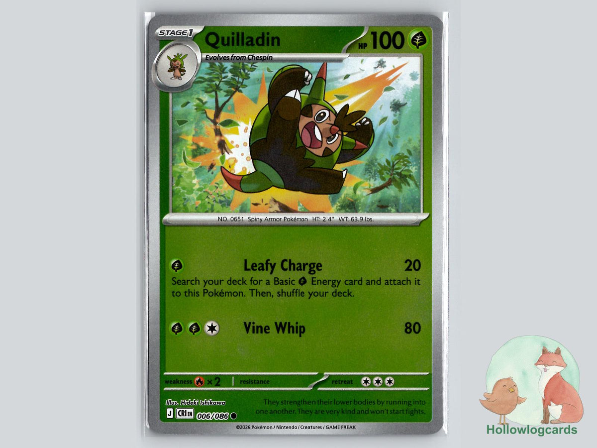 Quilladin (006/086) Pokémon Card
